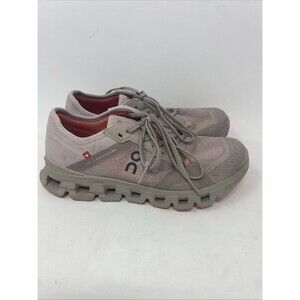 On Cloud X 4 AD Women's salmon/mauve color/Mesh Breathable Running Shoes 6W